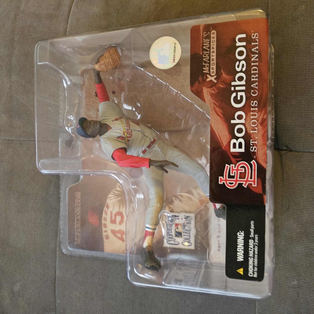Bob Gibson St. Louis Cardinals Action Figure
